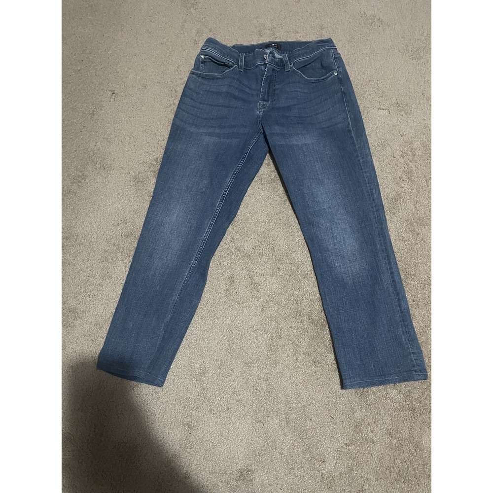 7 For All Mankind Jeans Los Angeles Straight Leg Size 30